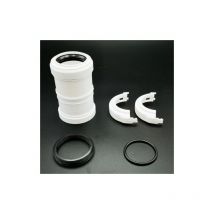 Raccordo flex d. 50 / rig.d 50 f plastica pps