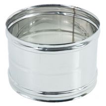 Raccord en acier inoxydable f.f. d.120