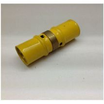 Raccordo multistrato a pressare x gas dritto intermedio doppio APE 20x20 niples