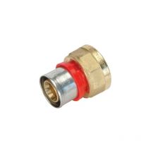 Raccordo press diritto femmina compact 20 x 2,0 - 1/2 Tiemm