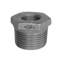 Raccordo ridotto maschio femmina in ghisa malleabile zincato 4'x2' Georg Fischer