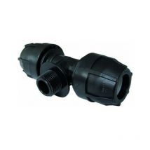 Raccordo t maschio 32 x 1' pn 16 polipropilene Nupi