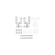 Sunxury - Raccords de siège de toilette, charnière de remplacement de siège de toilette en alliage de zinc