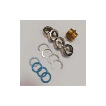 Coditherm - Raccords DN25 - 1'1/4 33-42 mm - sans soudure pour tube inox solaire annelé (Prix par sachet de 4)