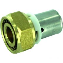 Comap - Raccords droits pour tubes per à sertir écrou libre avec joint torique - Diamètre 20x1,9 - Série e et M22 - PexPress - 7359050U