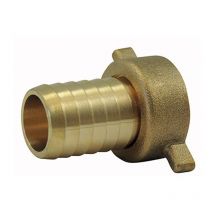 Ezfitt - Embout cannelé - fileté femelle avec écrou à ailette en laiton ø a: 2'' ø b: 40mm
