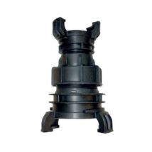 Raccord symétrique Guillemin, pompier, de réduction avec verrous en polypropylène DN 50-40
