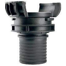 Demi raccord symétrique Guillemin, pompier, à douille annelée réduite - polypropylène dn 50 x 51mm