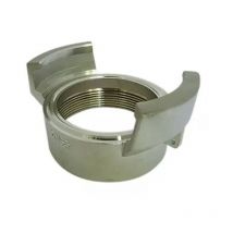 Multitanks - Demi raccord symétrique Guillemin, pompier, sans verrou à douille filetée femelle en inox dn 100 x 4'' bsp