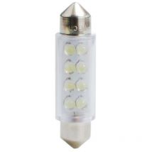 2 Ampoules led Navette C5W 12V 0.72W 41mm Blanc