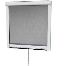 Moustiquaire enroulable en pvc pour fenetre - H145 x L100 cm