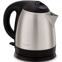 Bouilloire sans fil compacte 1.2l 1800w inox/noir Tefal ki431d10