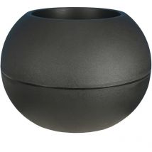 Pot de fleurs Boule - D40 - noir - Riviera