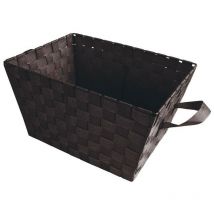 Grand panier de rangement tressé