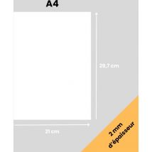 Plaque de verre acrylique blanc. Épaisseur de 2 mm ou 4 mm. Feuille de verre acrylique. Verre synthétique. Plaque pmma xt. Verre de sécurité extrudé