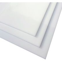 Plaque Verre Acrylique Blanc 2 Mm Ou 4 Mm. Feuille De Verre Acrylique Blanche. Verre Synthétique Extrudé. Plaque Pmma Xt. Verre De Sécurité - 4 Mm - 
