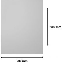 Plaque verre acrylique miroir 3 mm. Miroir synthétique. Plaque miroir acrylique. Verre synthétique. pmma xt. Verre de sécurité miroir - Bords droits