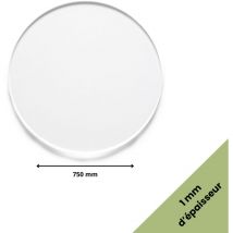 Rond Verre Acrylique Transparent. Rond en Verre Acrylique. Plaque Ronde Acrylique Transparente. Disque Plastique Acrylique. Cercle Acrylique