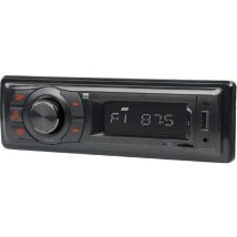 Auto Radio Newone Ar270 80 Watts - Fm Stéréo - 18 Stations Mémorisables-port Usb - Micro Sd Prise Auxiliaire