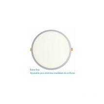 Spot Encastrable 20w 4000k Blanc Lejania 1x23x23 Cm 1900lm Encastré Réglable Coupe 5-21cm