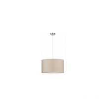 Chanza Suspension 2xe27 Chrome/beige Regx40x40 Cm