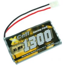Xcell Ni-MH Akku 114363 RC-Pack, 9,6 v, 1300mAh, L4x2