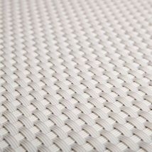 Rattan Art - Rack tressé (blanc) 90x300 cm