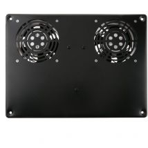 Rackmatic - Couvercle supérieur avec 2 ventilateurs pour serveur rack MobiRack MobiRackHQ avec thermostat