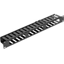 Rackmatic - Guide Câbles Pour Serveur Rack 19" 1u Panneau De Gestion De Câbles 80mm