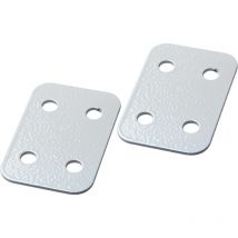 Rackmatic - Kit de unión frontal y trasero para Mobirack blanco