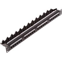 Rackmatic - Panneau De Brassage Patch Panel 24 X Rj45 Utp Cat.6 1gb Ethernet