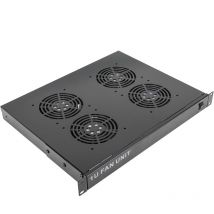 Rackmatic - Ventilation Kit pour serveur rack 19' 1U 4 ventilateurs de 120mm