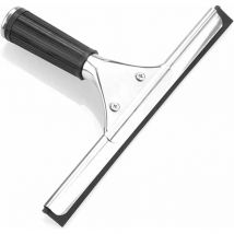 Debuns - Raclette à Vitres Professionnelle en Acier Inoxydable avec Lame de 25 cm pour Cuisine, Fenêtre, Salle de Bain, Voiture..