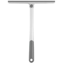 Raclette de Douche avec Long Manche Raclette de Fenêtre avec Trou Outils de Nettoyage ménagers - Gris - Ahlsen