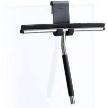 Duschkabinenabzieher Lavea matt 27x22x3,5cm schwarz