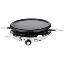 Little Balance - raclette gril crepes 6P 1200W blanc meuuuh 1236110