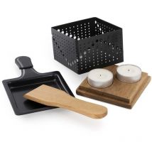 Raclette individuale a lume di candela