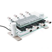 Lagrange - Raclette maschine 8 personen 1000w glas 009808