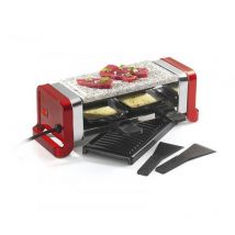 Kitchenchef - maquina raclette 2 personas 350w roja - gr202-350r - kitchen chef -