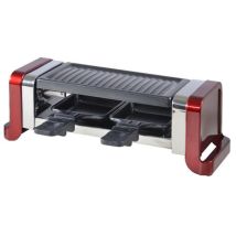 Kitchenchef - Raclette Maschine 2 Personen 350w Rot - Kitchen Chef - Gr202-350r