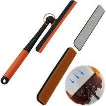 Raclette Vitres Nettoyage Fenêtre, Kit de Nettoyage de Fenêtres Nettoyant pour Cadres de Fenêtres et Combi 3 en 1