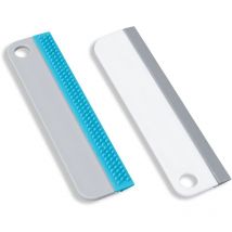 Raclettes à Vitres, Raclettes de Douche, Silicone Raclettes de Nettoyage pour Miroirs, Fenêtres et Surfaces dans la Cuisine, Salle de Bain, la