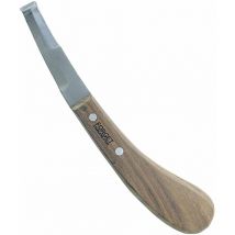 Racloir à double tranchant avec manche en bois