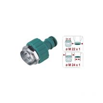 Raco Expert - Adaptateur 20x27 robinet M22/1 fem-M24/1 mâle carte 55304B