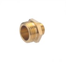 Machón Reducido Latón Quick Plomberie Macho 1/2 Macho 1/4