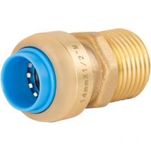 Conector automático universal Tout Push 14 macho (1/2)