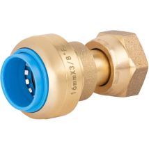 Conector Hembra giratoria automático universal Tout Push 16 (3/8)