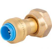 Conector Hembra giratoria automático universal Tout Push 12 (1/2)