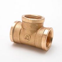 Conector Te Latón 3/4Pulgadas h-h-h Marca