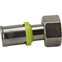 Racor móvil hembra press - arco Medidas: Ø20mm x 3/4'
